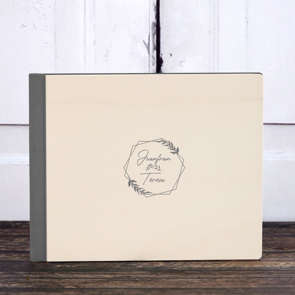 Álbum de boda con caja de madera - Lluís Barniol