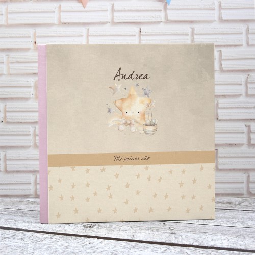 ALBUM INFANTIL CON FORMA DE ESTRELLA 